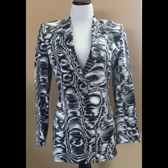 ESCADA Margaretha Ley Silk Blazer SZ34 - Picture 4 of 8